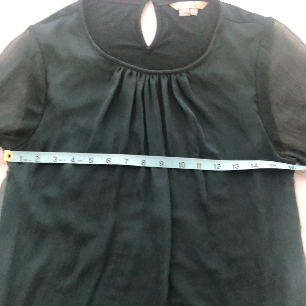 Boden sheer sleeves lightweight long sleeve shirt - Picture 5 of 9